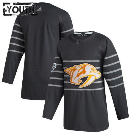 Barn NHL Nashville Predators Tröjor Blank Grå Adidas 2020 All-Star Authentic Barn NHL Nashville Predators Tröjor Blank Grå Adidas 2020 All-Star Authentic